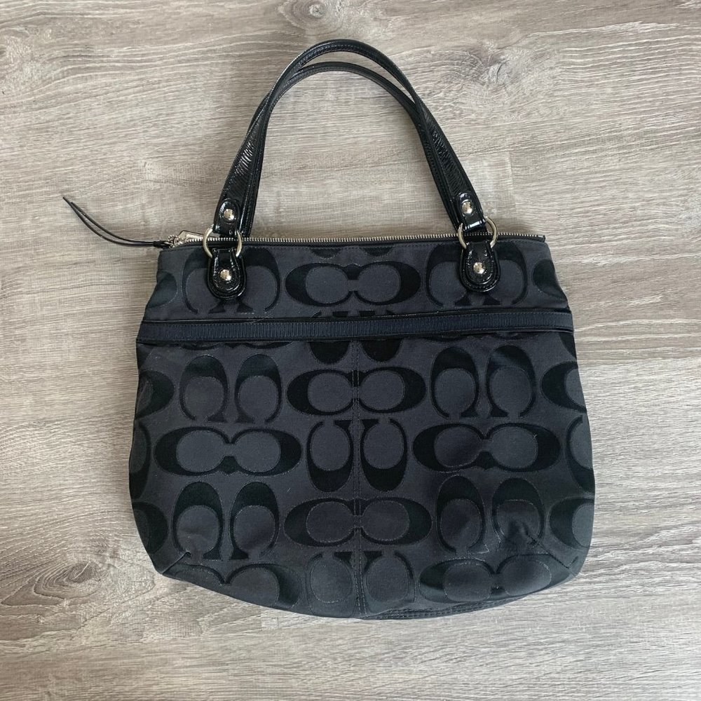 Coach Signature Tote - Picture 2 of 6
